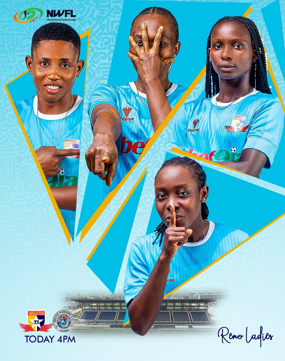 RemoStarsLadies's tweet photo. It’s M A T C H D A Y🔥

Let’s win this together 💯 

#NWFL24 | #WeAreRemoStarsLadies https://t.co/hyuH6YaWbs