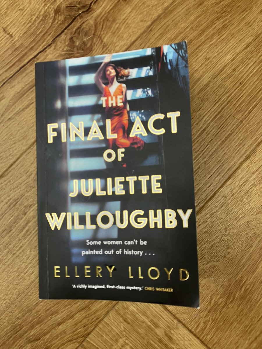 The new one from @ElleryLloyd is totally compelling.Such an intricately plotted mystery that takes us through the art world, in to stately homes in the 90s, 30s Paris & Dubai now. It’s a hold your breath ride that also asks why so many women have been written out of art history.