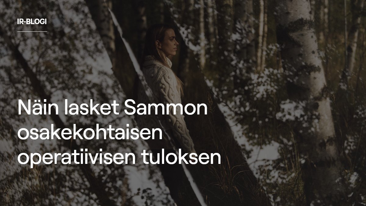 MirkoHurmerinta's tweet image. Mikä ihmeen osakekohtainen operatiivinen tulos? 🧐

Käyn IR-blogissa läpi kyseisen tunnusluvun laskentakaavaa: sampo.com/fi/sijoittajat… #SampoPlc #sijoittaminen