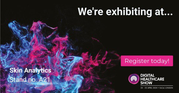Come and see us at @DHS_London next month👋 We'll be exhibiting on stand A21 and we’re very excited to be hosting our own talk in the AI, Analytics and Applied AI theatre with our @NHS partner @ChelwestFT! #DHS24