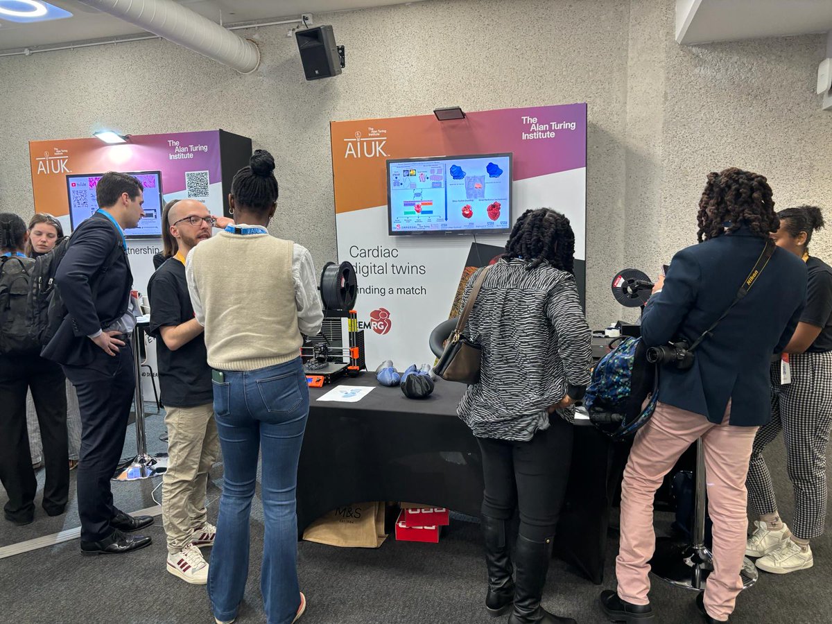 Cardiac Electro-Mechanics Research Group (@cemrg_) on Twitter photo Snapshots from yesterday's contribution at #AIUK2024 🫀 <a href="/turinginst/">The Alan Turing Institute</a>
Come find us today at <a href="/QEIICentre/">QEII Centre</a> to talk about cardiac digital twins and AI assurance! Snapshots from yesterday's contribution at #AIUK2024 🫀 <a href="/turinginst/">The Alan Turing Institute</a>
Come find us today at <a href="/QEIICentre/">QEII Centre</a> to talk about cardiac digital twins and AI assurance!