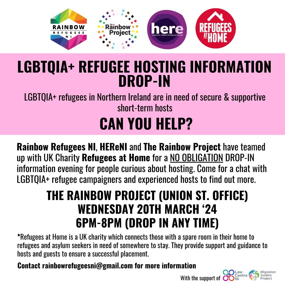Today's the day! Hoping to see some of you curious queers ready to #WelcomeRefugees. If you're interested but can't make it tonight, get in touch. Please share!