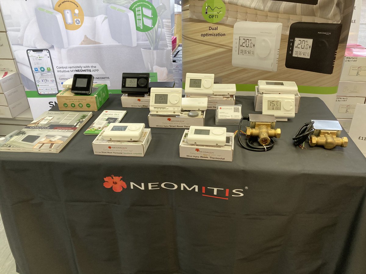 Any #gasengineer #heatingengineer based in Burton on Trent pop in @Plumb_Centre this morning to find out why @neomitis is the #controlfchoice #heating #thermostat #energysaving #energyefficiency #control