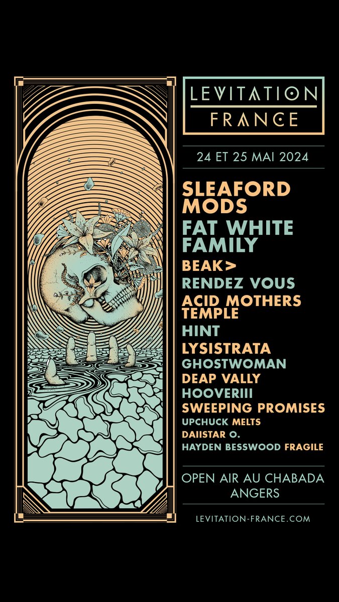 Acid Mothers Temple will play @ Levitation France on 24th May! ticket link : levitation-france.com/#billets Hashtag for the festival : #LF2024 Event Facebook : fb.me/e/46UAnLO03