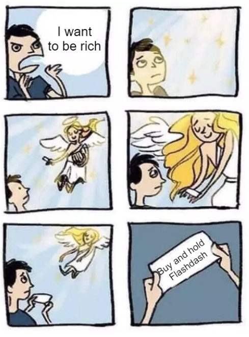 Flashdashwtf's tweet photo. Do you need heaven's advice to become rich? 👀
Then there you go!
If you don't want to be stupid and poor, 😥
Remember this and use it wisely!😎
https://t.co/pgky34lyUN 🚀
#toberich #Millionaire #FlashDash #MemeCoinSeason #memecoins #investment #CryptoCommunity #LowCapGem #tothemoon #Memecoin #CryptoGems