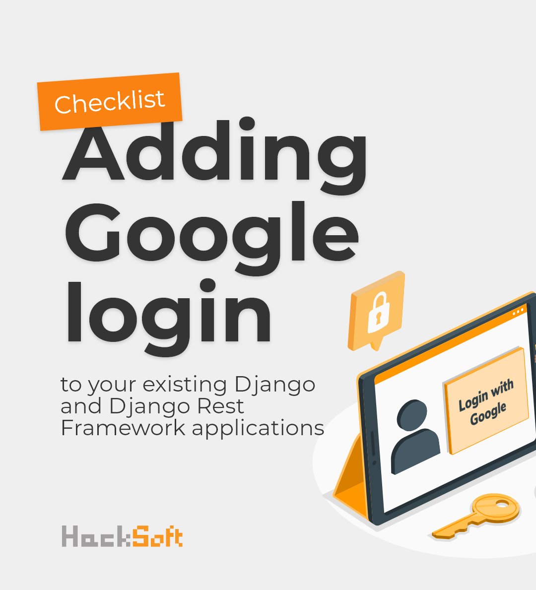 HackSoft_'s tweet image. Are you struggling with adding #Googlelogin to your @djangoproject / #DjangoRestFramework application? 😩

Don&apos;t worry, we&apos;ve got you covered!