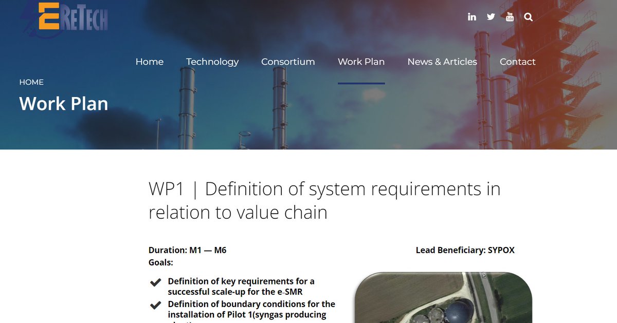 EReTech (@eretech) on Twitter photo curious to know more about <a href="/eretech/">EReTech</a> project? Have a look at our 🆕❗section "WORKPLAN" on our website! 👇👇👇👇👇
eretech.eu/work-plan-2/
<a href="/TU_Muenchen/">TU München</a>
@bureauveritas
<a href="/HyGear/">HyGear</a>
<a href="/ETH_en/">ETH Zurich</a>
#SYPOX #josephkerner
<a href="/Lindeplc/">Linde plc</a>
<a href="/ERICAisbl/">ERIC Aisbl</a>
<a href="/CERTHellas/">ΕΚΕΤΑ-CERTH</a>
<a href="/UniPadova/">Università di Padova</a>
<a href="/polimi/">Politecnico di Milano</a>
#hultebergChemistry curious to know more about <a href="/eretech/">EReTech</a> project? Have a look at our 🆕❗section "WORKPLAN" on our website! 👇👇👇👇👇
eretech.eu/work-plan-2/
<a href="/TU_Muenchen/">TU München</a>
@bureauveritas
<a href="/HyGear/">HyGear</a>
<a href="/ETH_en/">ETH Zurich</a>
#SYPOX #josephkerner
<a href="/Lindeplc/">Linde plc</a>
<a href="/ERICAisbl/">ERIC Aisbl</a>
<a href="/CERTHellas/">ΕΚΕΤΑ-CERTH</a>
<a href="/UniPadova/">Università di Padova</a>
<a href="/polimi/">Politecnico di Milano</a>
#hultebergChemistry