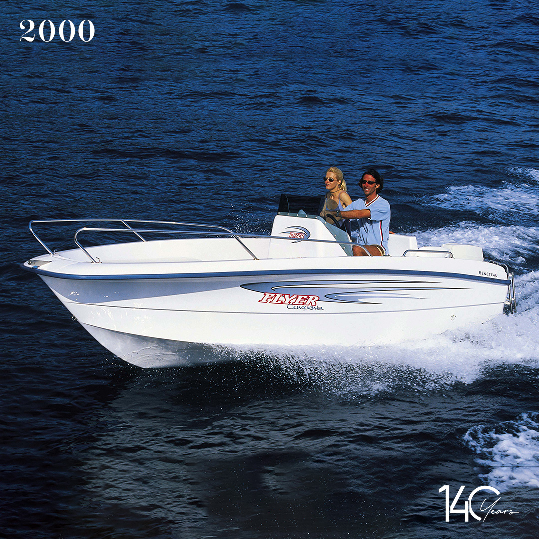 The Flyer: the dayboat that has combined a sporty feel with comfort and freedom, for generations.

#beneteau #aremarkableanniversary #140years