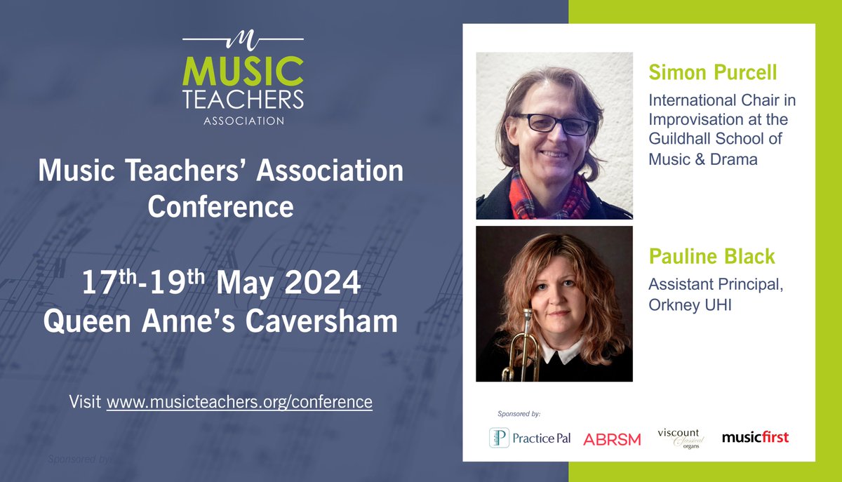 *** Jazz Mindset: Why Groove your Classroom? *** Simon Purcell and @akapaulineblack will be joining us in May to talk about the 'jazz mindset' - something they want demonstrate is attainable for all teachers and doesn't require a degree in jazz. Join us: tinyurl.com/2p8a7m7w