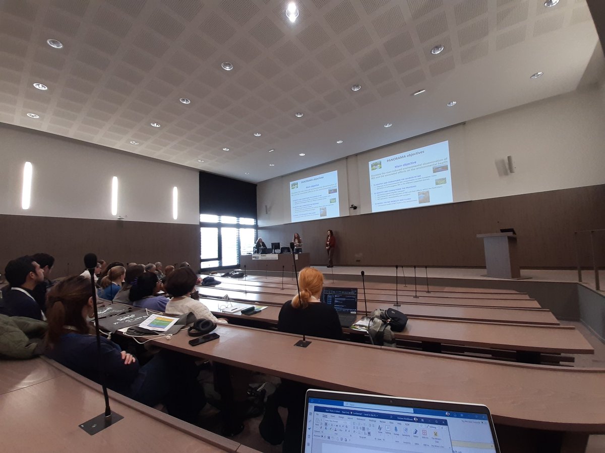 ...and we're off! @ItnPanorama final meeting in Rennes, looking forward to catching up on the wide range of REE research to build fundamental understanding of source-pathway-receptor relationships, field and lab work and modelling. Outstanding results from our 15 ECRs BRAVO!