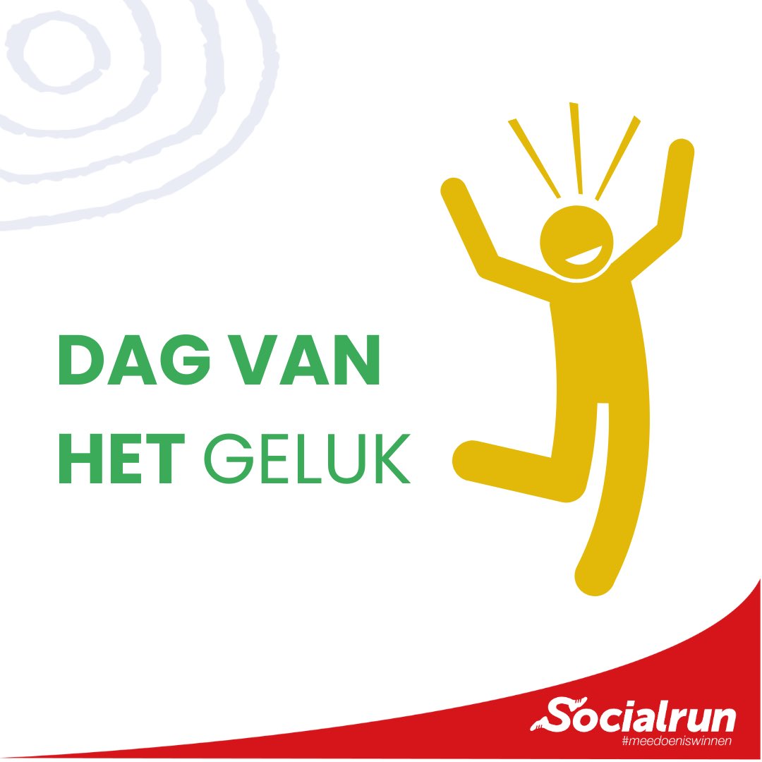 Op de dag van het geluk wordt bekend dat Nederland een plaats is gezakt op de wereldranglijst van gelukkige landen. We staan nu op nummer zes. Wat doe jij om een ander een beetje gelukkiger te maken? 
#meedoeniswinnen #inclusie #mentalhealthmatters