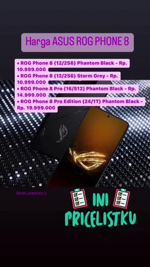 Buat kamu yang penasaran berapa harga #ROGPhone8ID Beyond Gaming di Indonesia? Ini dia info harga dan ketersediaan seri ROG Phone 8 Beyond Gaming. Grab it fast!
#ROGPhone8ID <a href="/ASUS_ROG_ID/">ROG Indonesia</a>