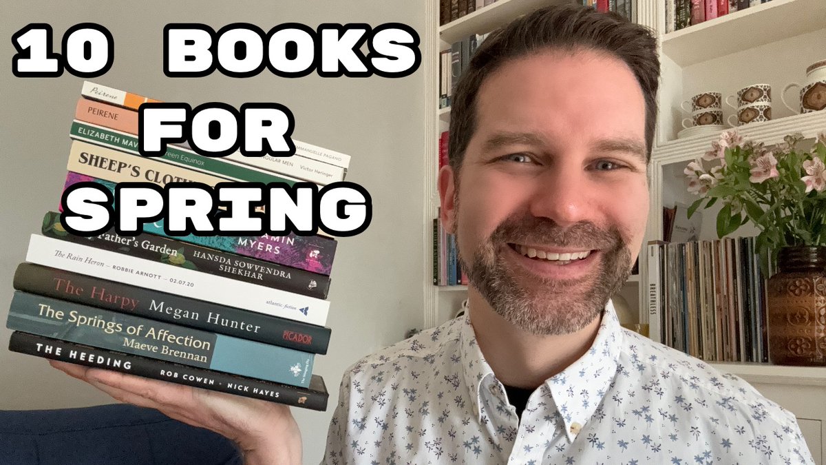 Discussing some books I'd like to read this Spring: youtube.com/watch?v=td0rVi…