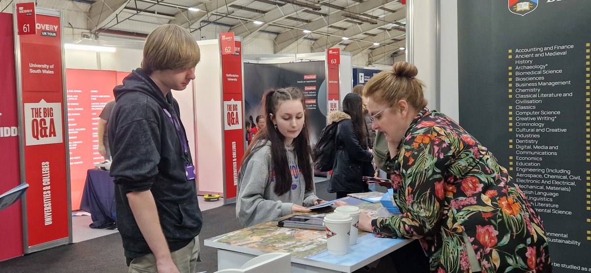 Our annual trip to Westpoint for the UCAS Convention took place last week for our Year 12 students.

It provided students with an awareness to what is available to them after their studies as well as providing them with information to make informed decisions about their futures.