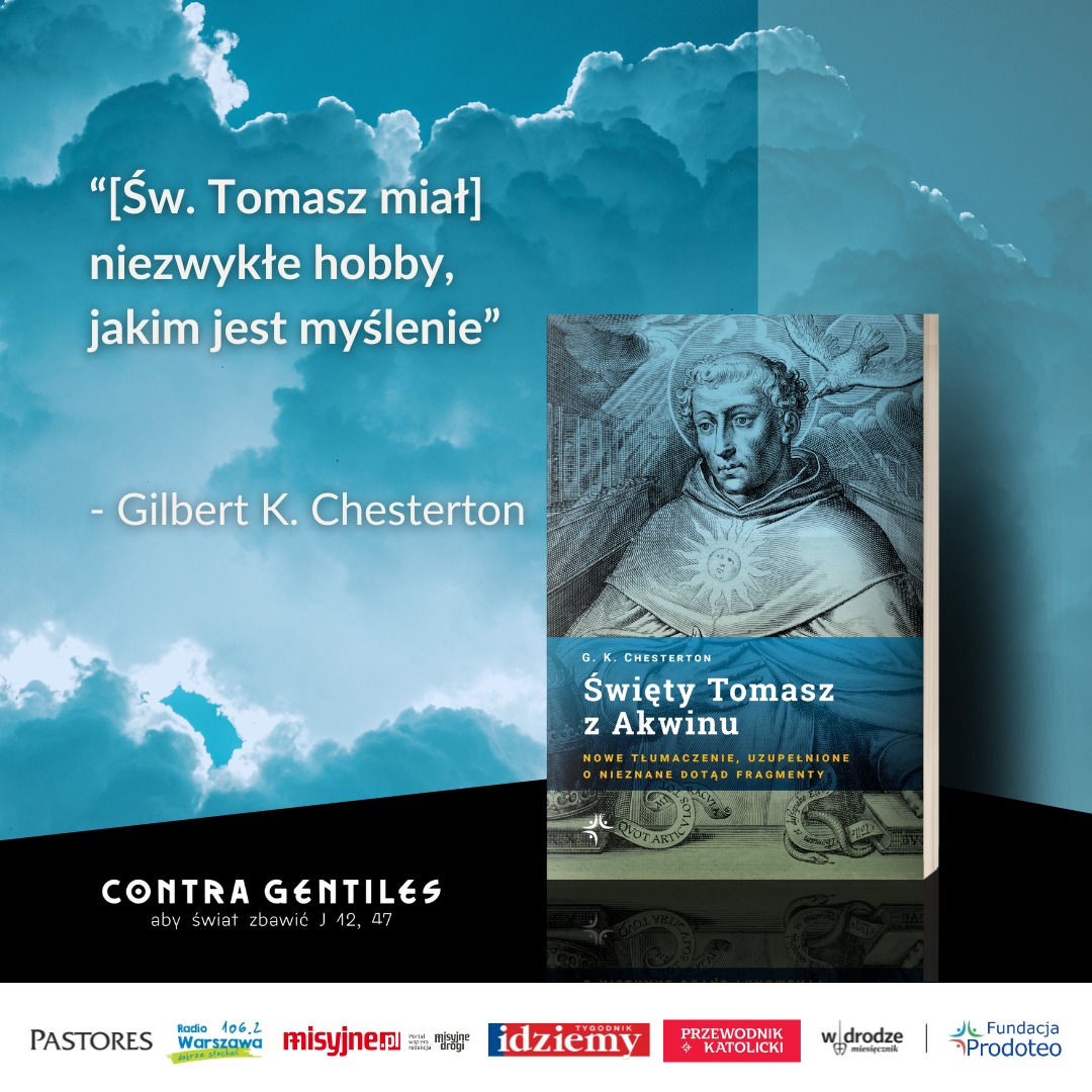 GentilesContra's tweet photo. Jak dobrze znamy zatem św. Tomasza?
Sprawdźcie swoją wiedzą razem z naszą najnowszą książką - niezwykłą biografią "Święty Tomasz z Akwinu" Gilberta K. Chesterona:
📷 https://t.co/8xQstTNsiy #Chesterton #Akwinata #śwTomasz #filozofia https://t.co/D6pOQLJ6Er