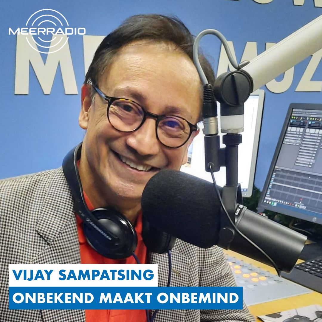 20 MAART 2024 - Vijay Sampatsing presenteert vanavond van 21.00 tot 22.00 uur de 80ste aflevering van “Onbekend maakt Onbemind” op MeerRadio. Luister mee via meerradio.nl