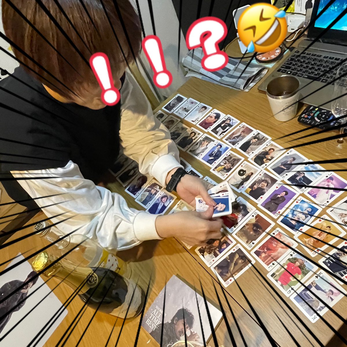 Donana_223's tweet image. ウチに来ていきなりトランプ並べ始める人がいる！！！🤣
#大泉洋 #YOOIZUMI
#alltimebest #勝手に洋ちゃん祭