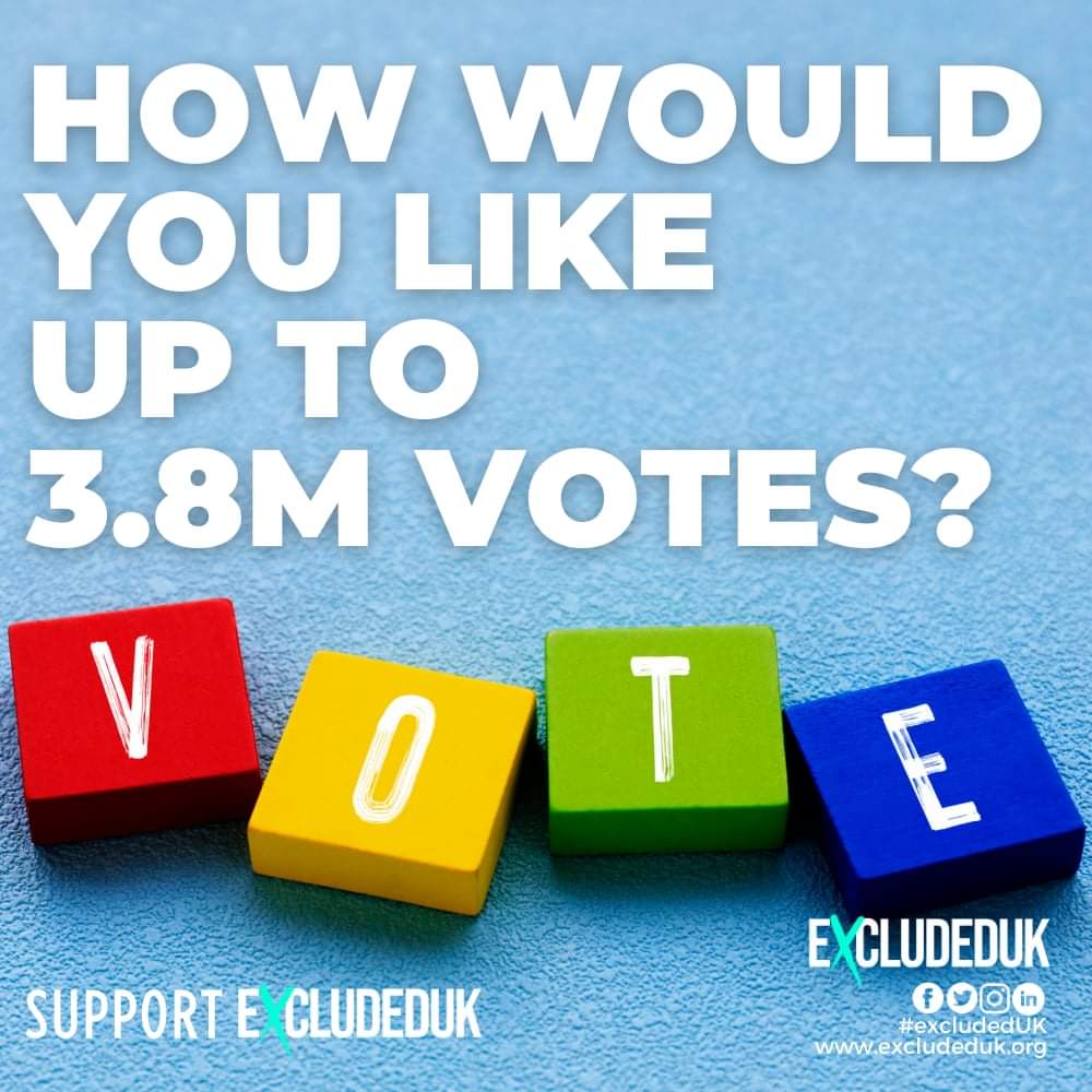 Still waiting for an Apology and parity.  #ExcludedUK