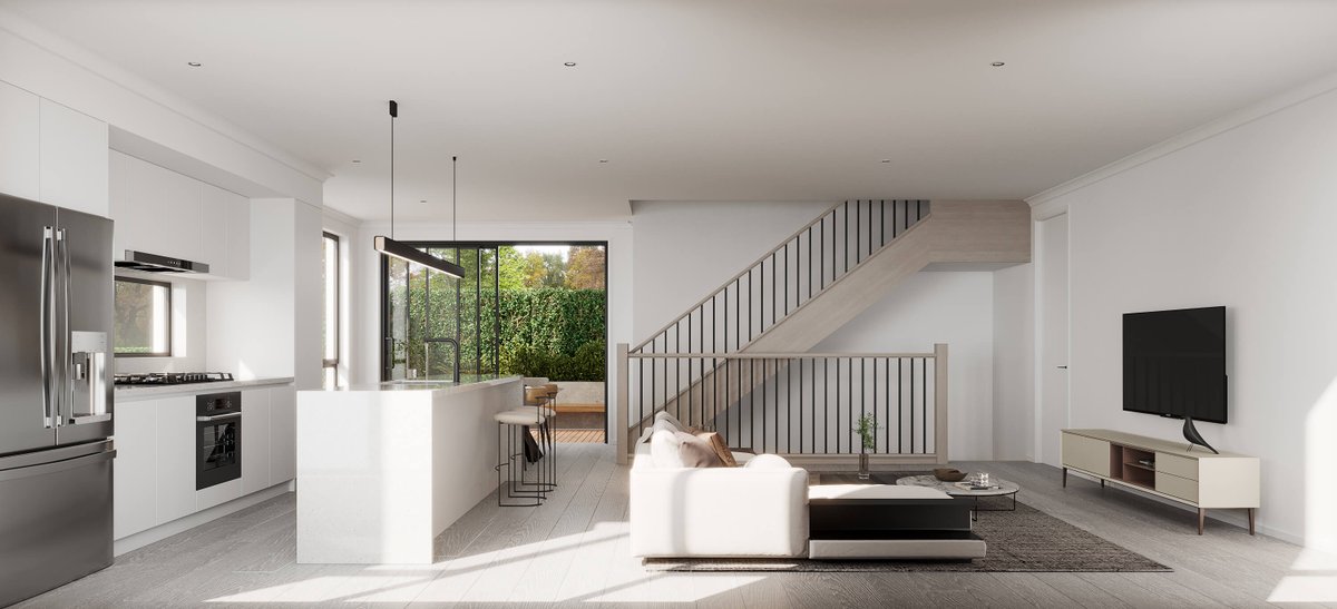 metropropertie's tweet photo. Explore luxury living in Brentford Square!  

Introducing our exquisite townhouses at Metro Properties Australia. With 4 beds, 3.5 baths, 2 parking spaces. Priced from $920.0K to $1.5M.   

🔗https://t.co/dPXlikUPBy
📲📲 0450-878-532

#FamilyHome #ModernLiving #RealEstate https://t.co/fAJoMQUoL9