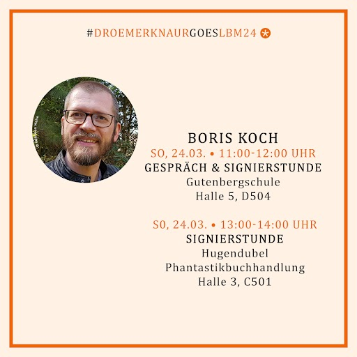 Nochmal Buchmessen-Sonntag. Boris Koch könnt ihr hier antreffen. #lbm24 #lbm #Leipzig