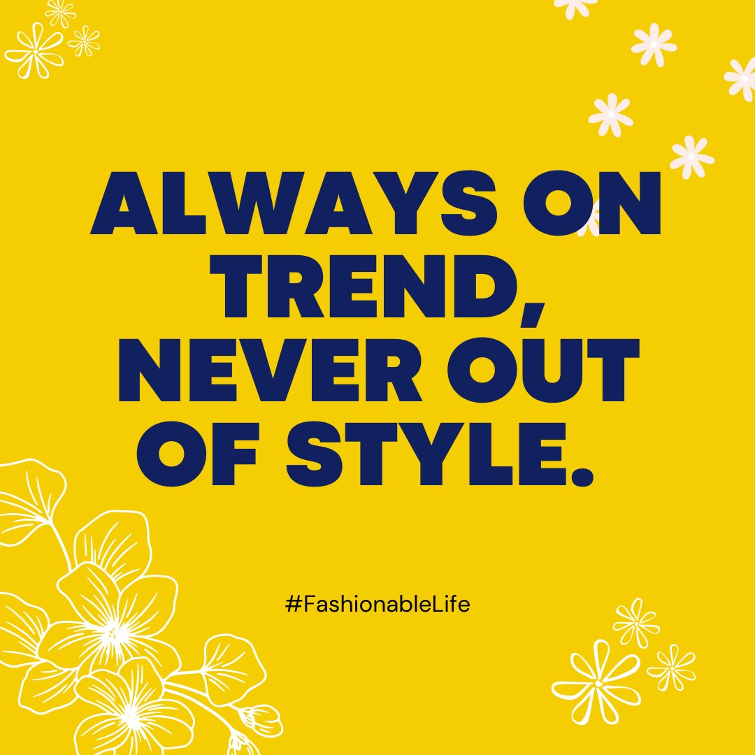 Always on trend, never out of style. 👗🌟 
#FashionableLife #style #lifestyle #healthylifestyle #fashionstyle #streetstyle #hairstyle #styleblogger #styles #hairstyles #instastyle #styleinspo #luxurylifestyle #styleinspiration #harrystyles #menstyle #vintagestyle #styleoftheday