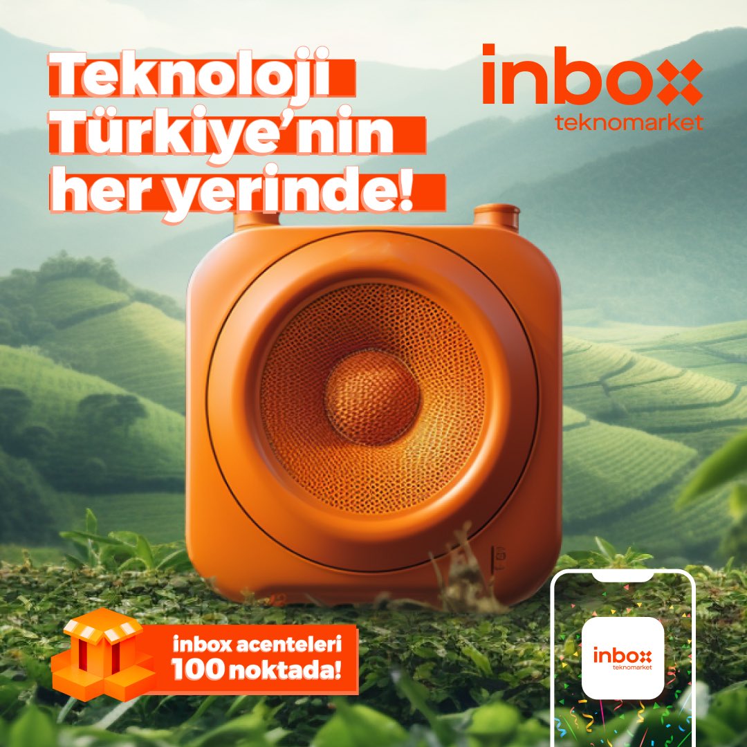 100 acentemizle Türkiye’nin her yanındayız! Teknolojiye kolayca ulaşmak için sen de Inbox’tan alışverişini hızlıca yap; ister kargoyla ister acente seçeneğiyle siparişini hemen teslim al! #Inbox #KutuKutuTeknoloji
