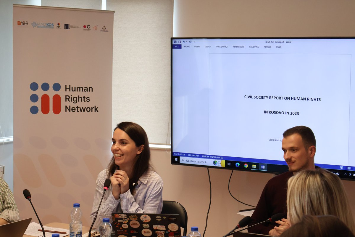 Human Rights Network (HRN) held the third consultation meeting on the CSOs Human Rights Report 2023. Civil society organizations discussed the latest draft of this report and gave their final comments on its content and structure. This activity is supported by UNMIK/OHCHR.