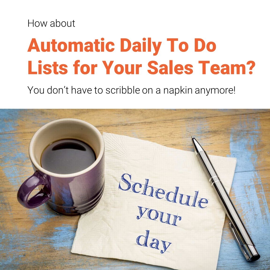 CRM_iDeal's tweet image. How about automatic daily To Do lists for your construction sales team? No more scribbling on a napkin! idealcrm.app/construction-s… #Construction #CRM #productivity #technology #Sales #Software