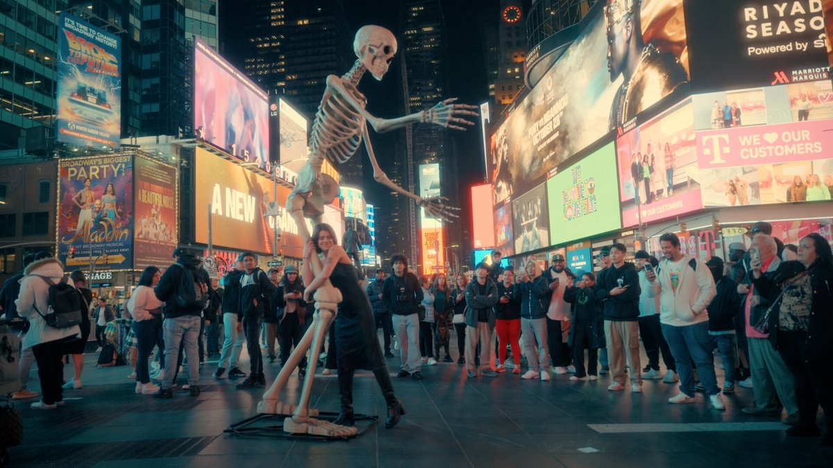 My 12-Foot Fiancé by Anthony DiMieri A woman and her boyfriend, the 12-Foot Skeleton from Home Depot, wrestle with the challenges of intimacy and take their relationship to all new heights.