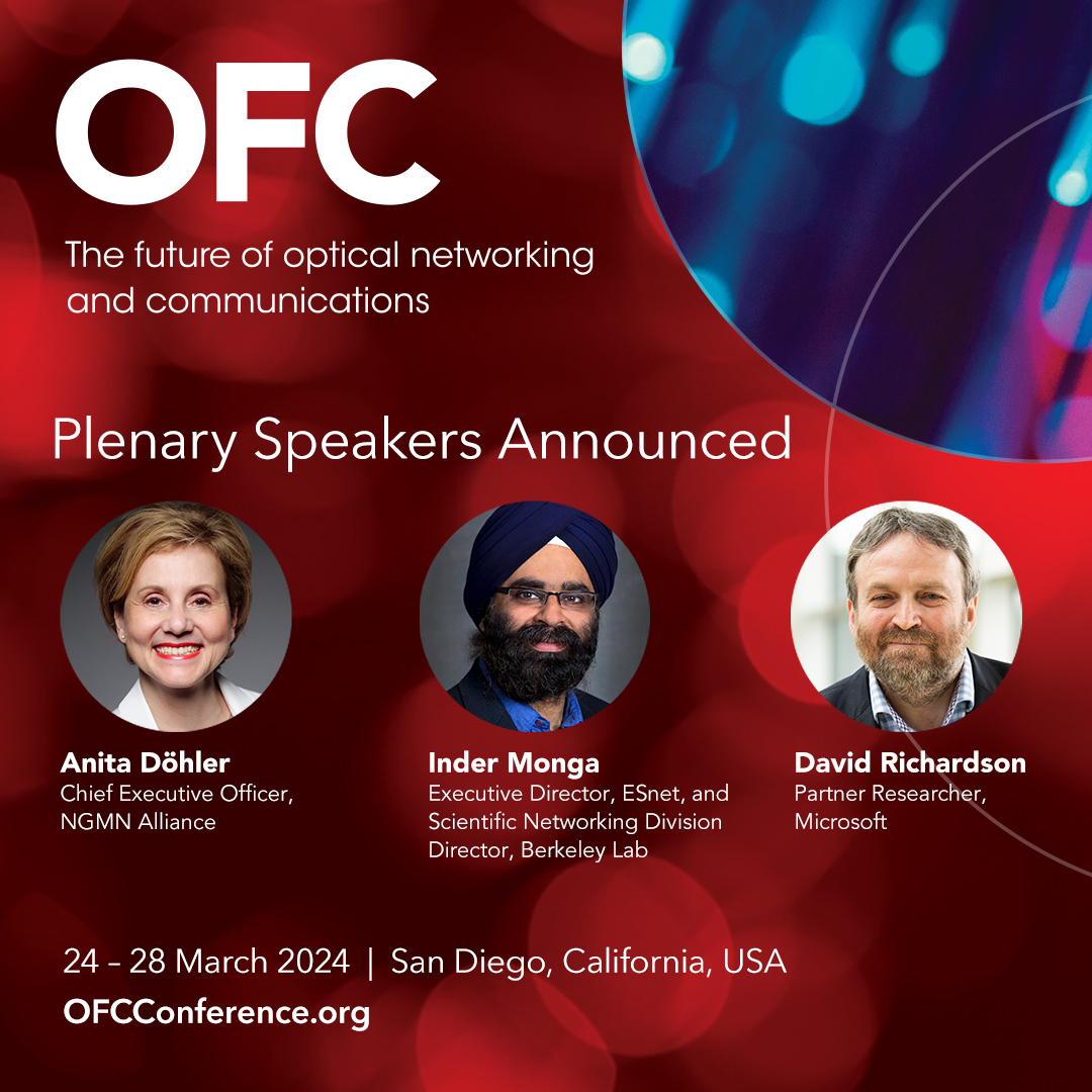 Next week, Anita Döhler, CEO at NGMN Alliance, will explore NGMN’s views and recommendations on “How 6G Will Impact Networking” at the OFC Conference and Exhibition on 26 March, 08:00-10:00 PST. Find out more and register for OFC here: ngmn.org/other-conferen…