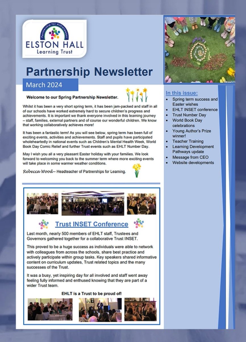 Elston Hall Learning Trust tweet media