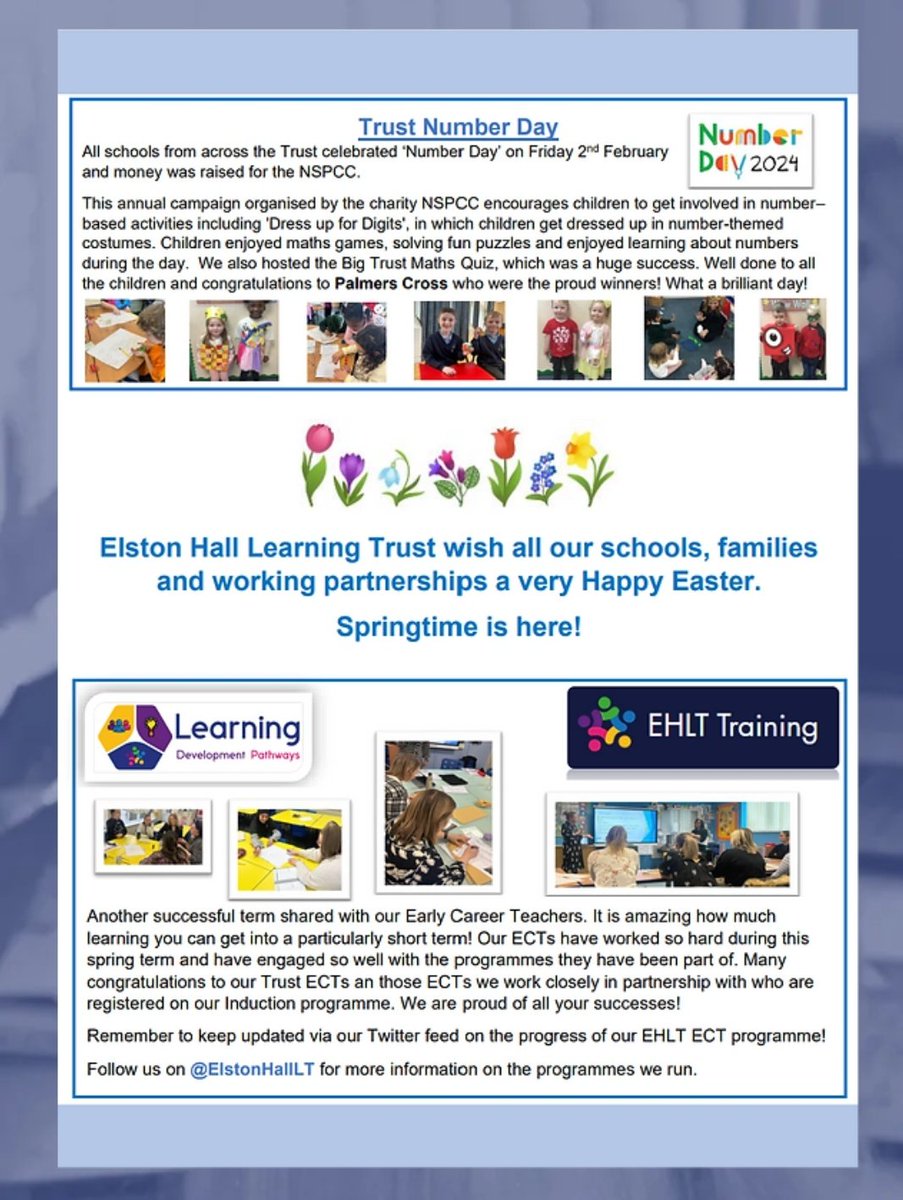 Elston Hall Learning Trust tweet media