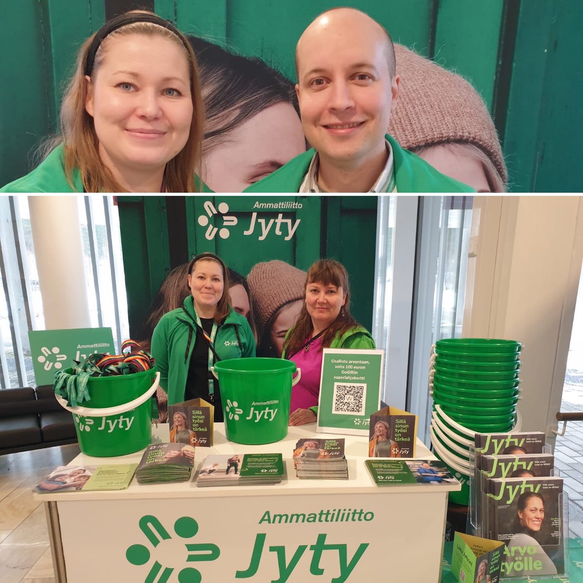 Jyty_ry's tweet photo. "Jokainen haluaa kuulua johonkin" on teemana etsivän nuorisotyön ja työpajatoiminnan #INTO24-tapahtumassa. Luvassa ajankohtaista asiaa ja upeita kohtaamisia. #Jyty on #nuorisotyö-ammattilaisten liittona tietysti mukana. 💚 #EtsiväNuorisotyö #työpajatoiminta @intolaiset https://t.co/wxwuR3EK1J