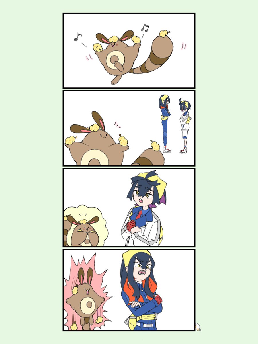 スグリ君とオタチで妄想。その3 