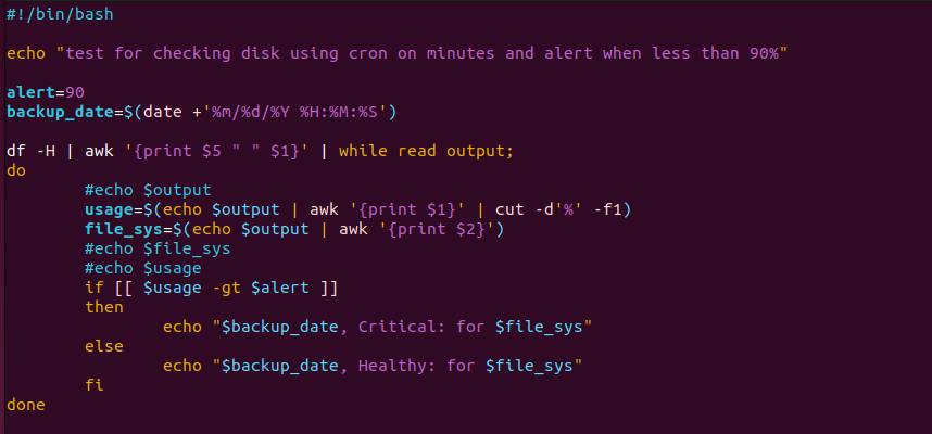 iamgcrajan's tweet image. Learning cron and crontab. Here are some snippets from creating the shell script to creating crontab and lastly viewing it.
#devops #learnlinux