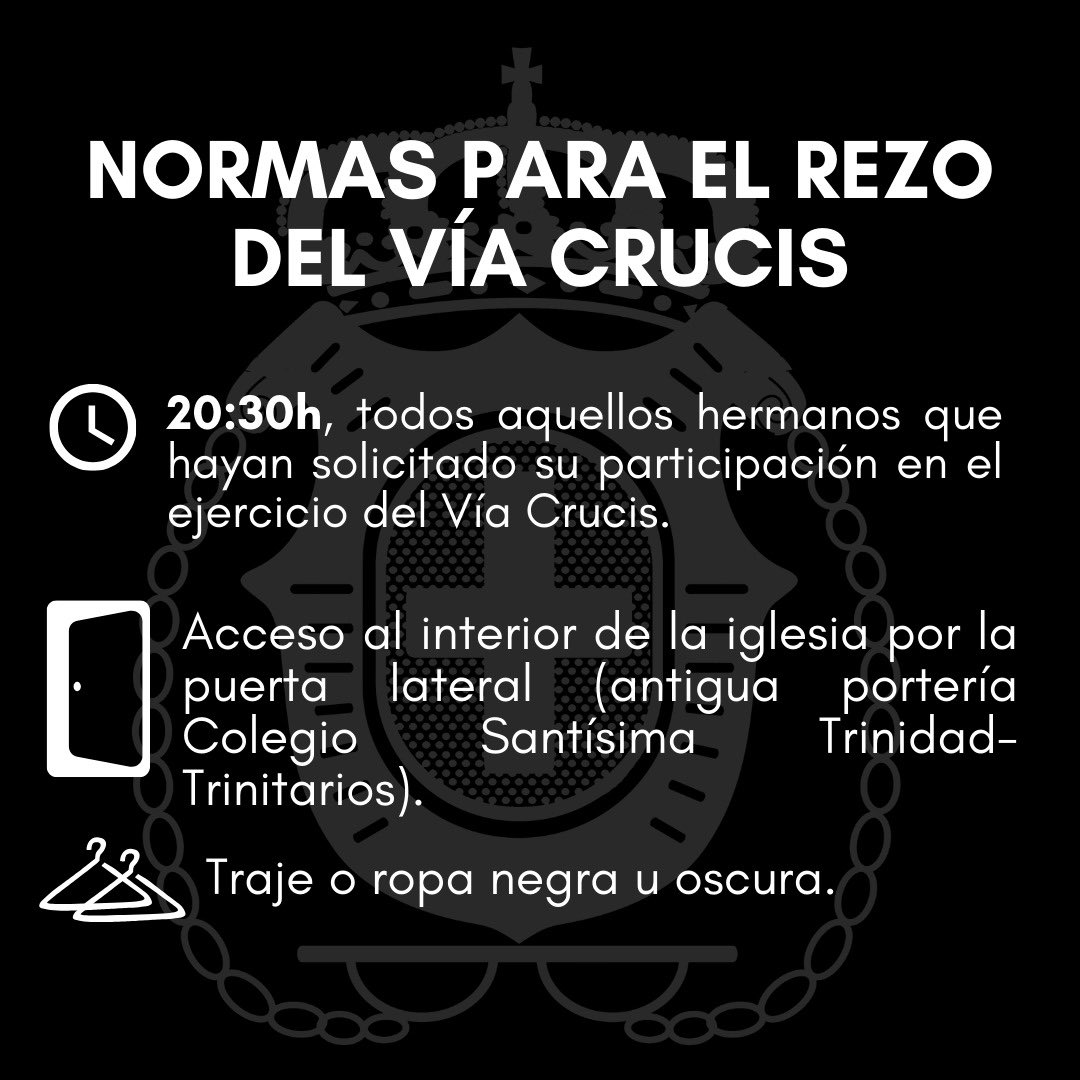 ✝️SOLEMNE VÍA CRUCIS ‼️Normas para el rezo de las estaciones‼️