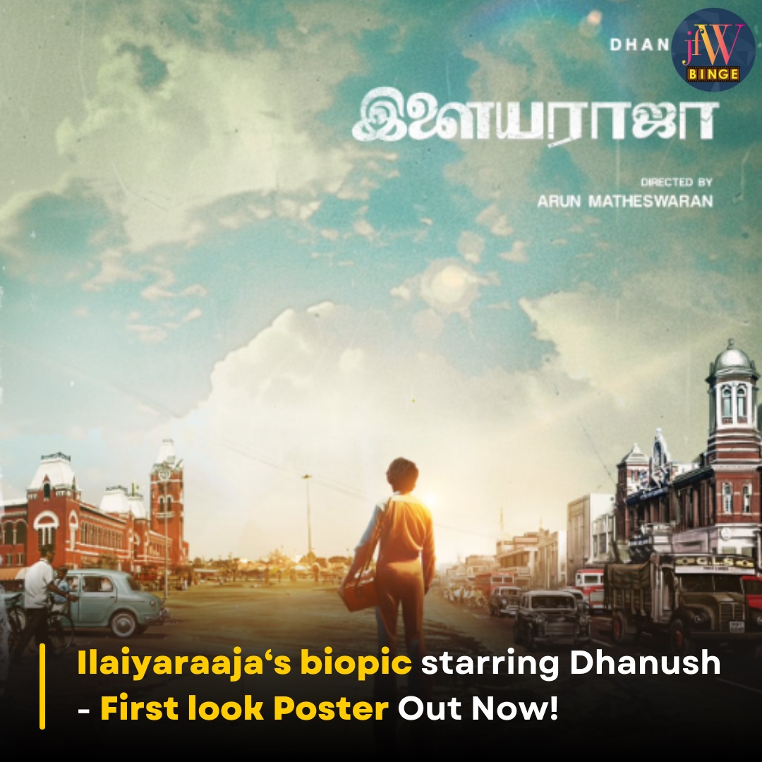 The much-awaited first look of the upcoming biopic on the @ilaiyaraaja , directed by ArunMatheswaran, is out now! The film stars @dhanushkraja  in the lead role, portraying Ilaiyaraaja.

#Dhanush #Ilaiyaraaja #firstlook #TamilCinema #tamilmovies #Kollywood