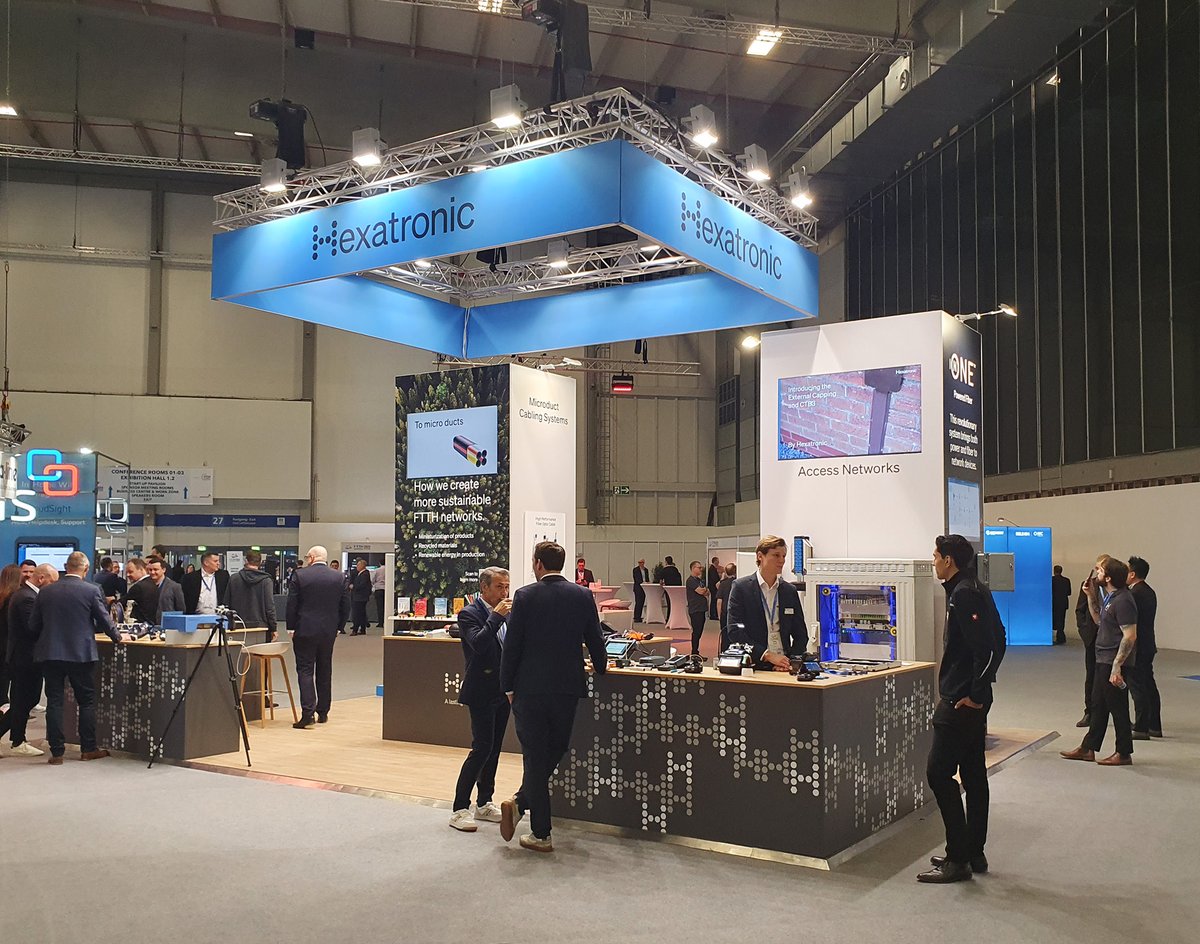 The day has finally come, and the doors are open to the exhibition at the FTTH conference in Berlin! Come by our booth H25 / G13-G14 and catch up with the team from #Hexatronic, and the teams from #Apticom and #Opternus, two Hexatronic Group companies. See you there! #FTTH24