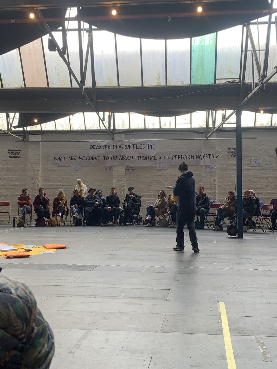 Had such a great weekend @DandDUK !! Made me feel so connected and passionate about theatre again!! @SlungLow