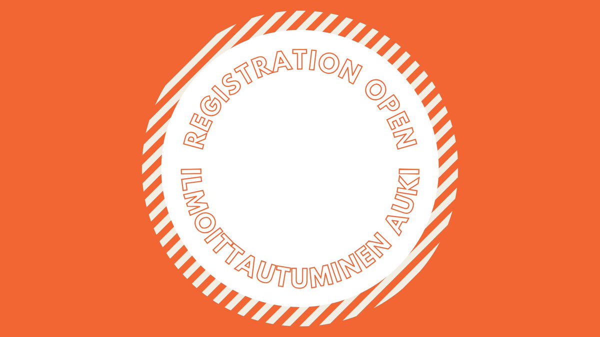 Ilmoittautuminen Paluu Juurille -konferenssiin (2.–3.5.2024 Tampere) on auki 11.4.2024 asti! Tarkemmat tiedot ilmoittautumisesta täältä: events.tuni.fi/paluujuurille2… 

Registration for the Return to the Roots conference is now open! Instructions here: events.tuni.fi/paluujuurille2…