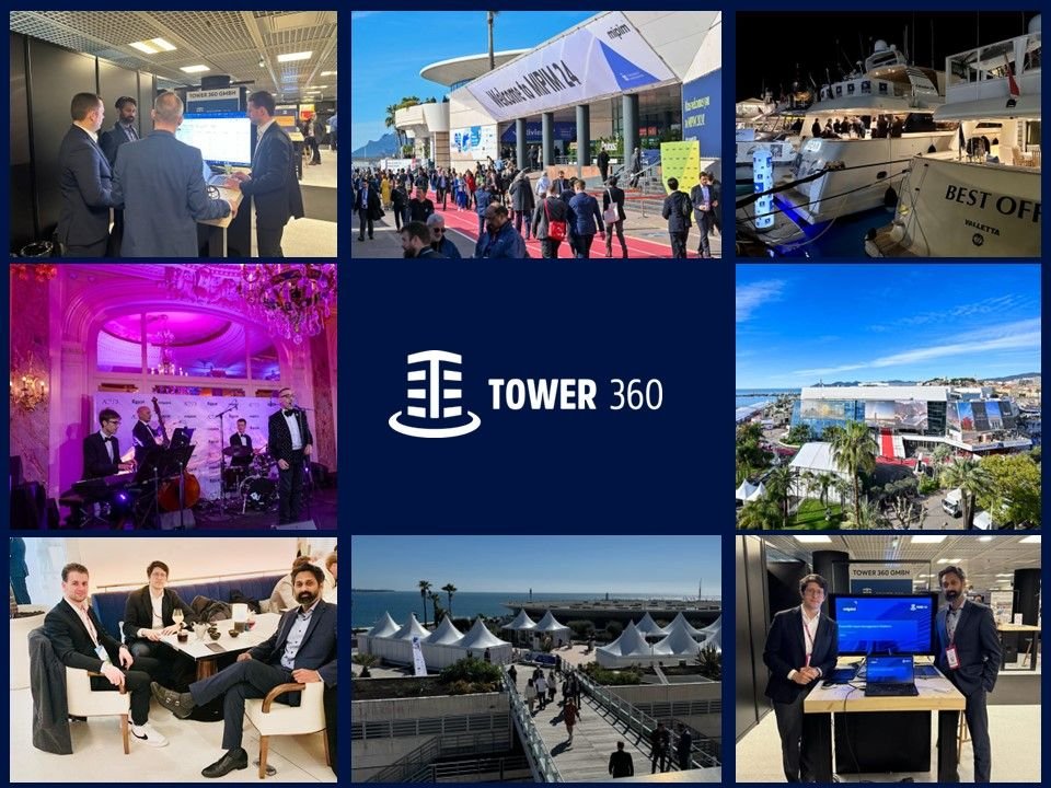 TOWER360_CRE's tweet photo. Back from Cannes: Big thanks to our friends and partners for a fantastic #MIPIM. It was great to connect with 100+ real estate leaders and exchange views on digitization, data and the future of real estate. #Technology #RealEstate #data #assetmanagement #mipim2024 @MIPIMWorld https://t.co/GnbMvJwjel