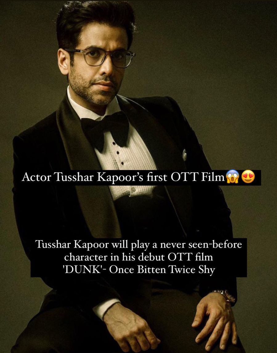 Actor Tusshar Kapoor will play new indestructible lawyer in Prerna Arora’s film ‘DUNK’ - Once Bitten Twice Shy

#TusharKapoor #PrernaArora #UJSStudio #EssKayGeeEntertainment #DUNK #OTTFilm