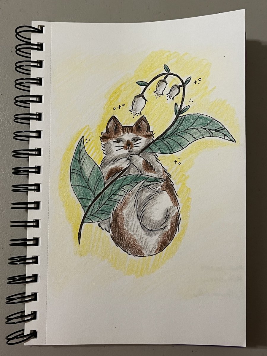 🤍🤍🤍🤍🤎🤎🐱🐾🌿🌼
#catdrawing #colorpencil #cute
#cutedrawing #catdrawing #socute 
#catsandflowers #catsloveflowers 
#kawaiidrawing #kawaiiart #dtiys 
#instagramdtiys #instagram 
#dtiyschallenge #dtiysmossy