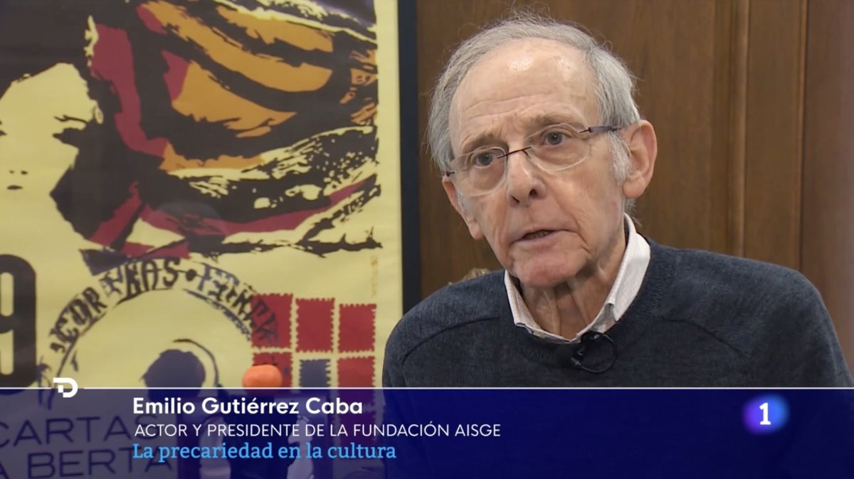 aisge's tweet photo. El Telediario de @rtve dedica unos minutos a la precariedad de la mayoría de los artistas en España, y lo hace con datos de nuestro Estudio Sociolaboral.

Gracias por conceder a la cultura el espacio que merece en los informativos. Gracias por darnos voz.

https://t.co/2WDyTFeNcv https://t.co/9112hnxSVC
