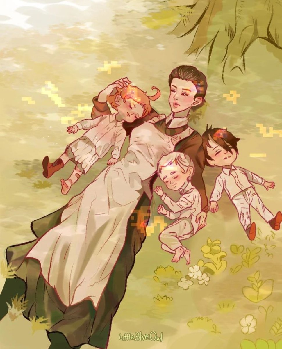 Red_Jaeger0's tweet photo. #tpn #ynn #thepromisedneverland #emma #ray #norman #isabella https://t.co/rRD6ljJidp