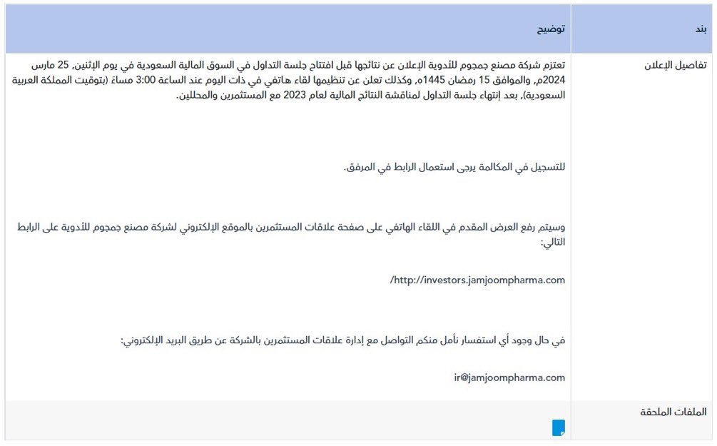 د. أحمد المكلف (@ph_moklaf) on Twitter photo #جمجوم فارما يقول انه بيعلن يوم 25 مارس 
طيب أنت راح تعلن غصب أصلا حتى يوم 31 
مافهمت حركة الكبار ذي ليش 😂😂✋
تتوقعون في مفاجأة…!! ⬇️ #جمجوم فارما يقول انه بيعلن يوم 25 مارس 
طيب أنت راح تعلن غصب أصلا حتى يوم 31 
مافهمت حركة الكبار ذي ليش 😂😂✋
تتوقعون في مفاجأة…!! ⬇️