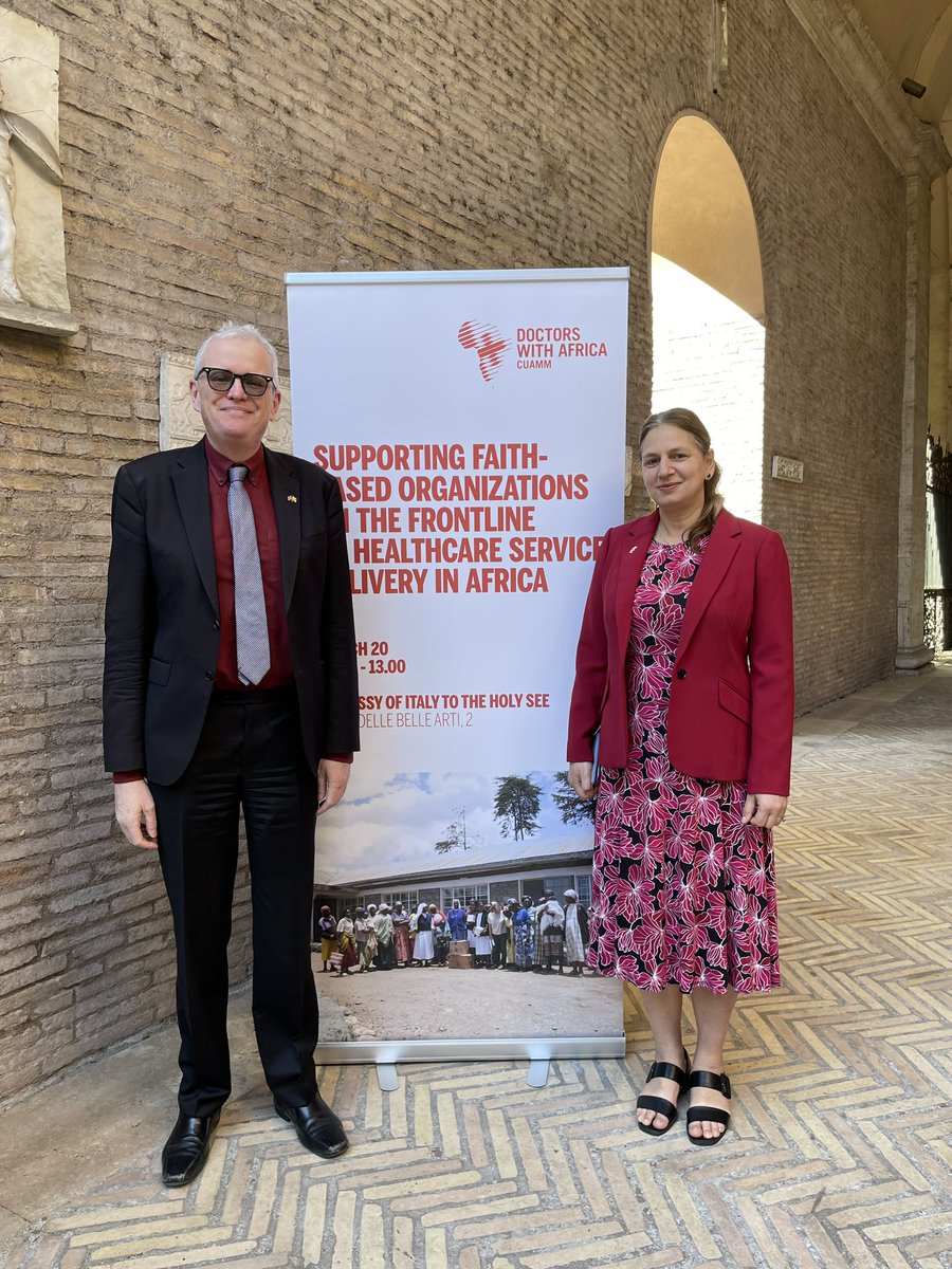 Having worked in a number of countries across Africa I’ve seen for myself the hugely important contribution of Faith Based Orgs in providing health and education. V pleased to join my FCDO colleague Juliette, @ItalytoHolySee & @Cuamm this morning to discuss partnership.