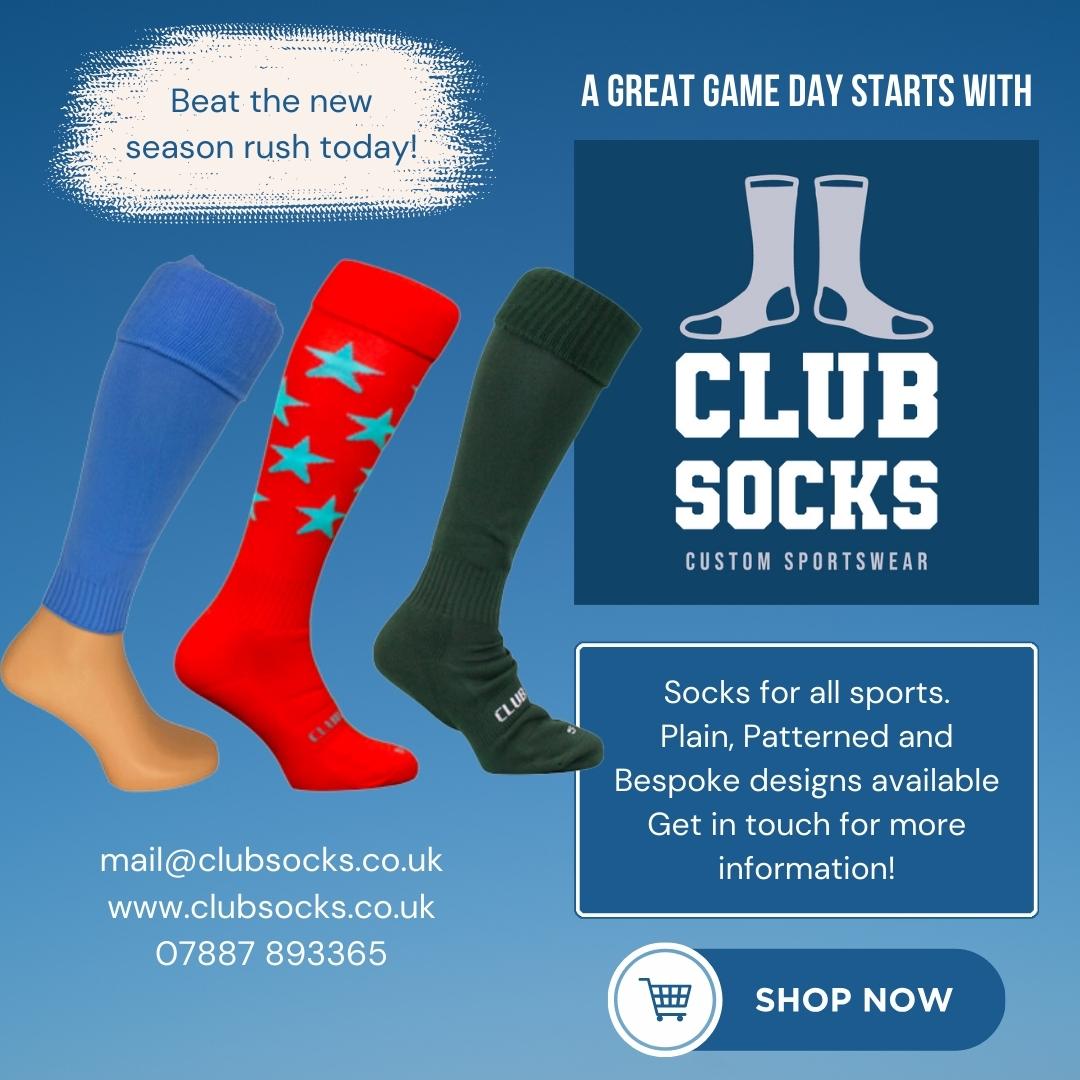 ClubSocks's tweet image. Christmas is fast approaching!
Why not get some new socks as a gift. 
Our socks are suitable for all sports and come in a variety of different colours and types. 
#clubsocks #sportssocks #sports #wintersports #sportsteam #rugby #football #cricket #christmas #gift