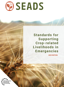 Webinar Alert: 'Introduction to SEADS - Standards for Crop-Related Livelihoods in Emergencies'. Learn how SEADS provides essential principles & standards for effective crop-related responses in humanitarian crises. Date: 22nd March 2024 Register here: bit.ly/494U7bt