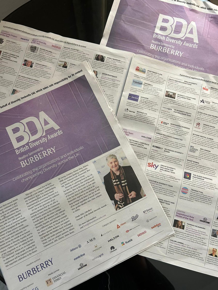 BritDiversity's tweet image. Who else is excited for the #BDA24 tonight? Grab your copy of @guardian today to see our special BDA supplement!